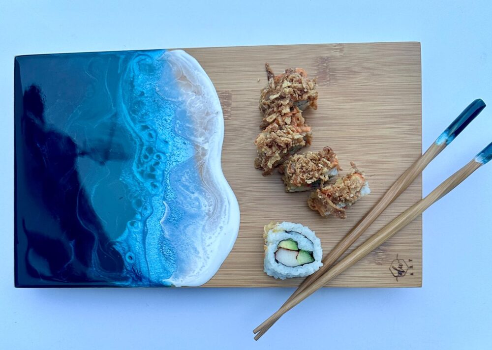 Wild Atlantic Sushi Board Set - Image 9