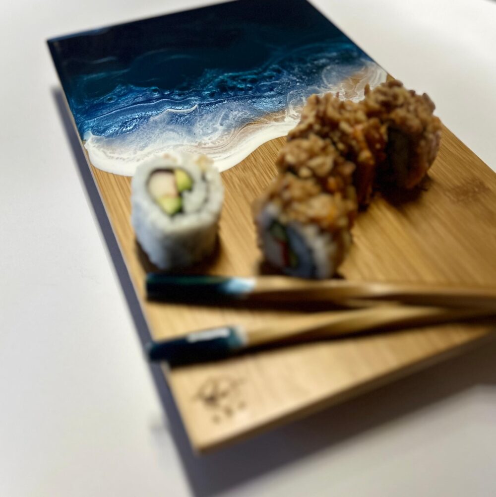 Wild Atlantic Sushi Board Set - Image 7